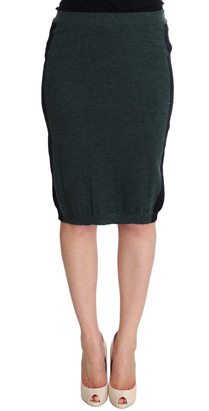Jupe crayon Mila Schön verte