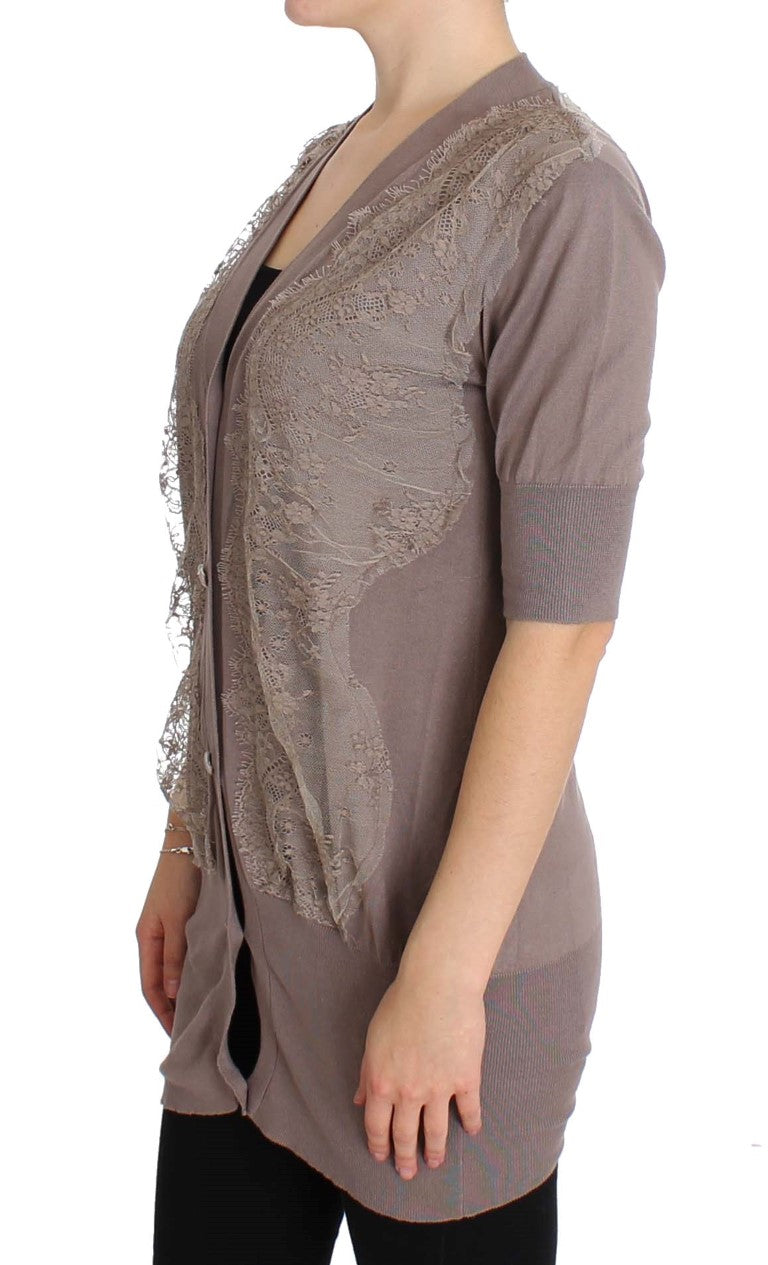 Cardigan PINK MEMORIES violet