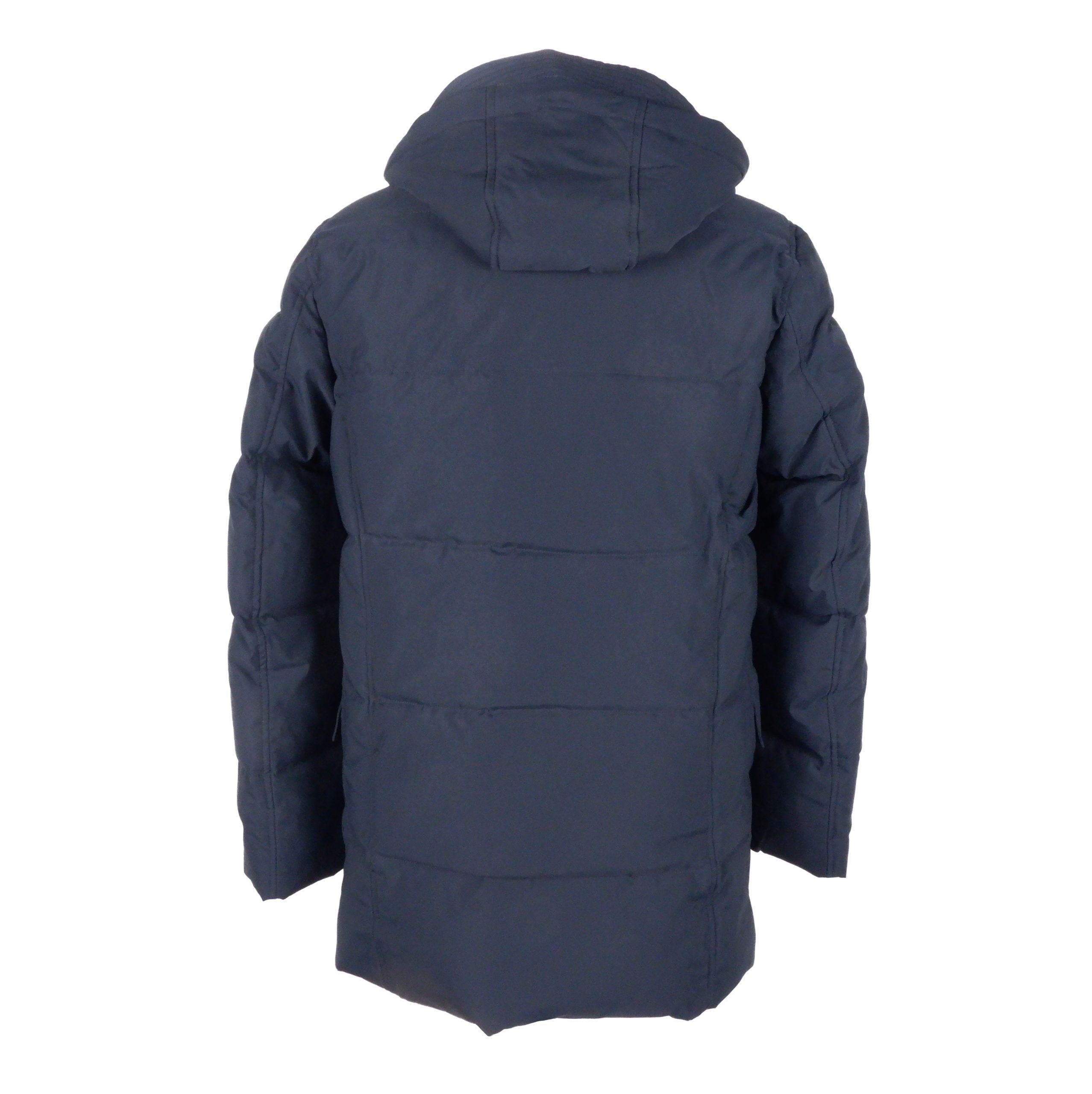 Veste Emilio Romanelli à capuche bleue