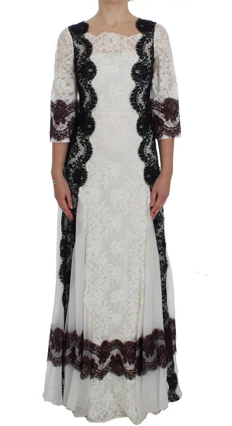 Robe Dolce & Gabbana Maxi blanche Dolce & Gabbana