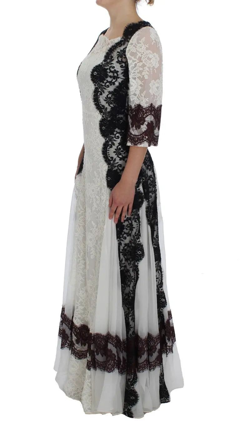 Robe Dolce & Gabbana Maxi blanche Dolce & Gabbana