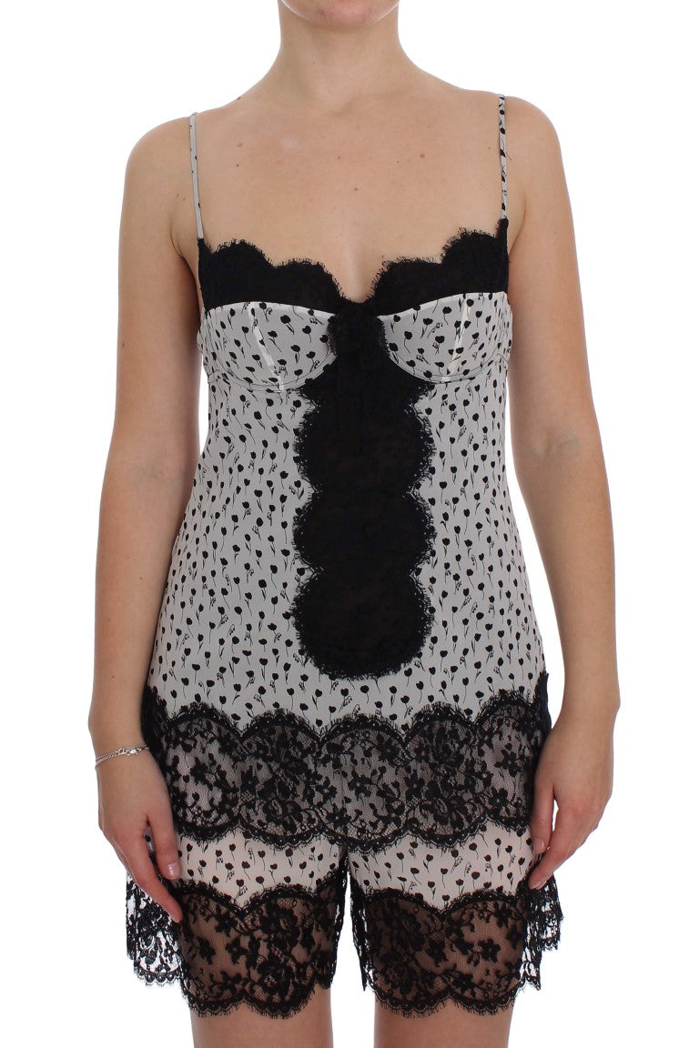 Chemise Dolce & Gabbana floral noir