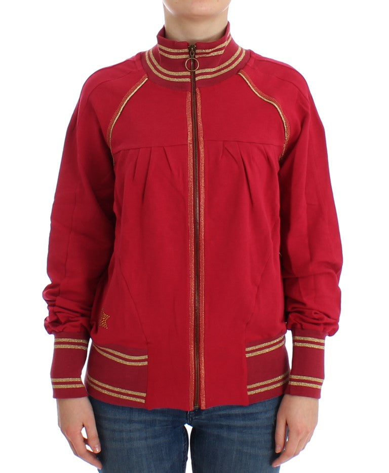 Cardigan John Galliano Zip rose
