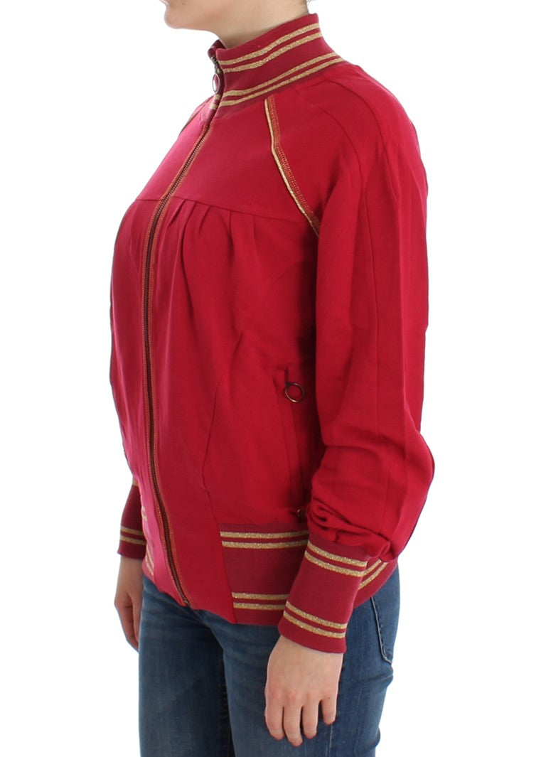 Cardigan John Galliano Zip rose