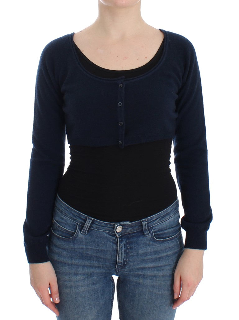 Cardigan Ermanno Scervino bleu