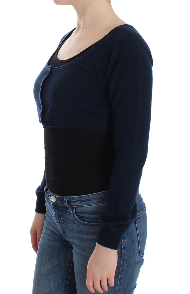 Cardigan Ermanno Scervino bleu