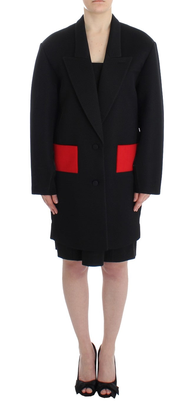 Manteau KAALE SUKTAE Long noir