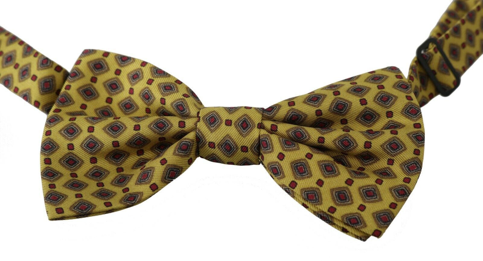Nœud papillon Dolce & Gabbana jaune à motif