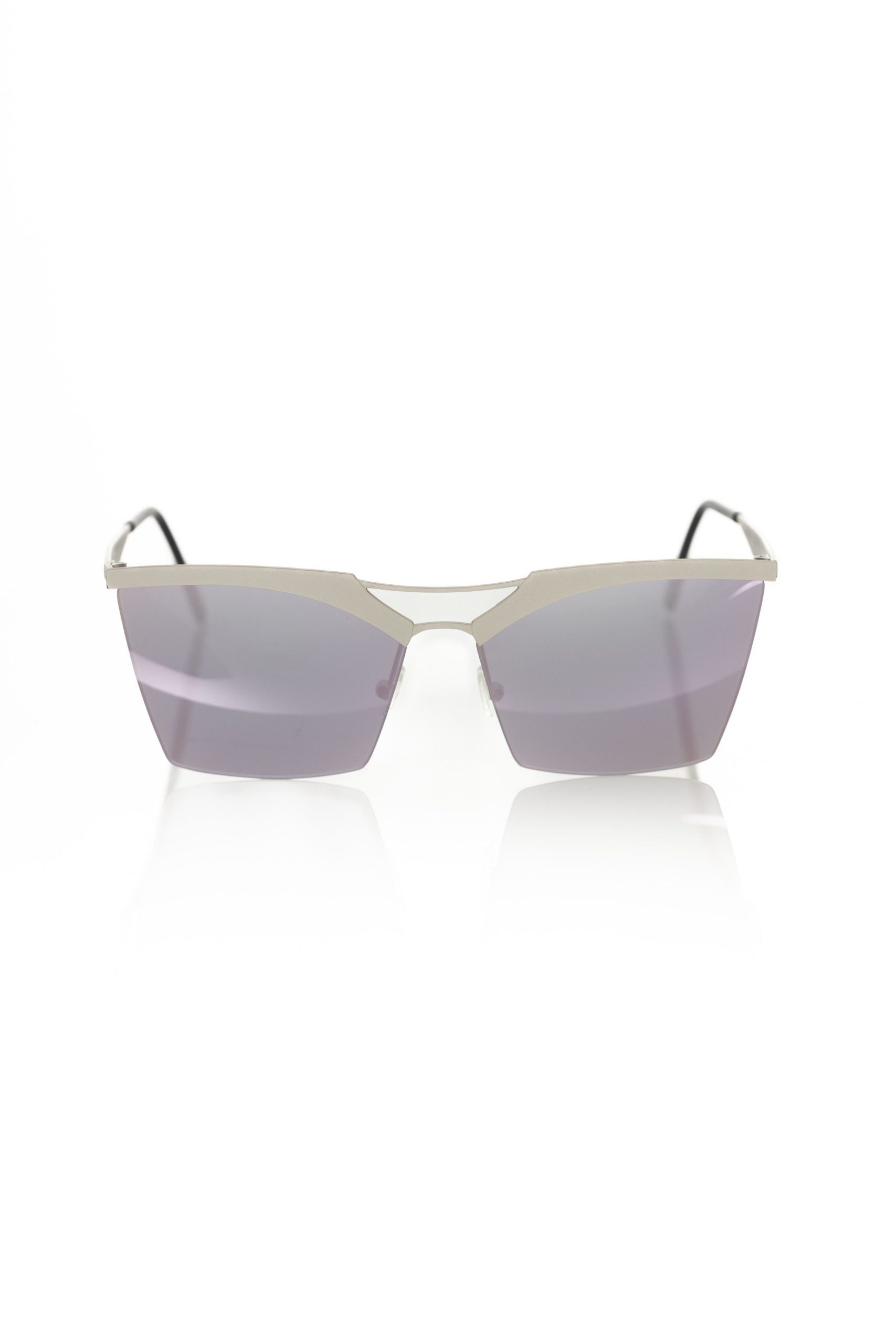 Lunettes Frankie Morello Clubmaster argentées