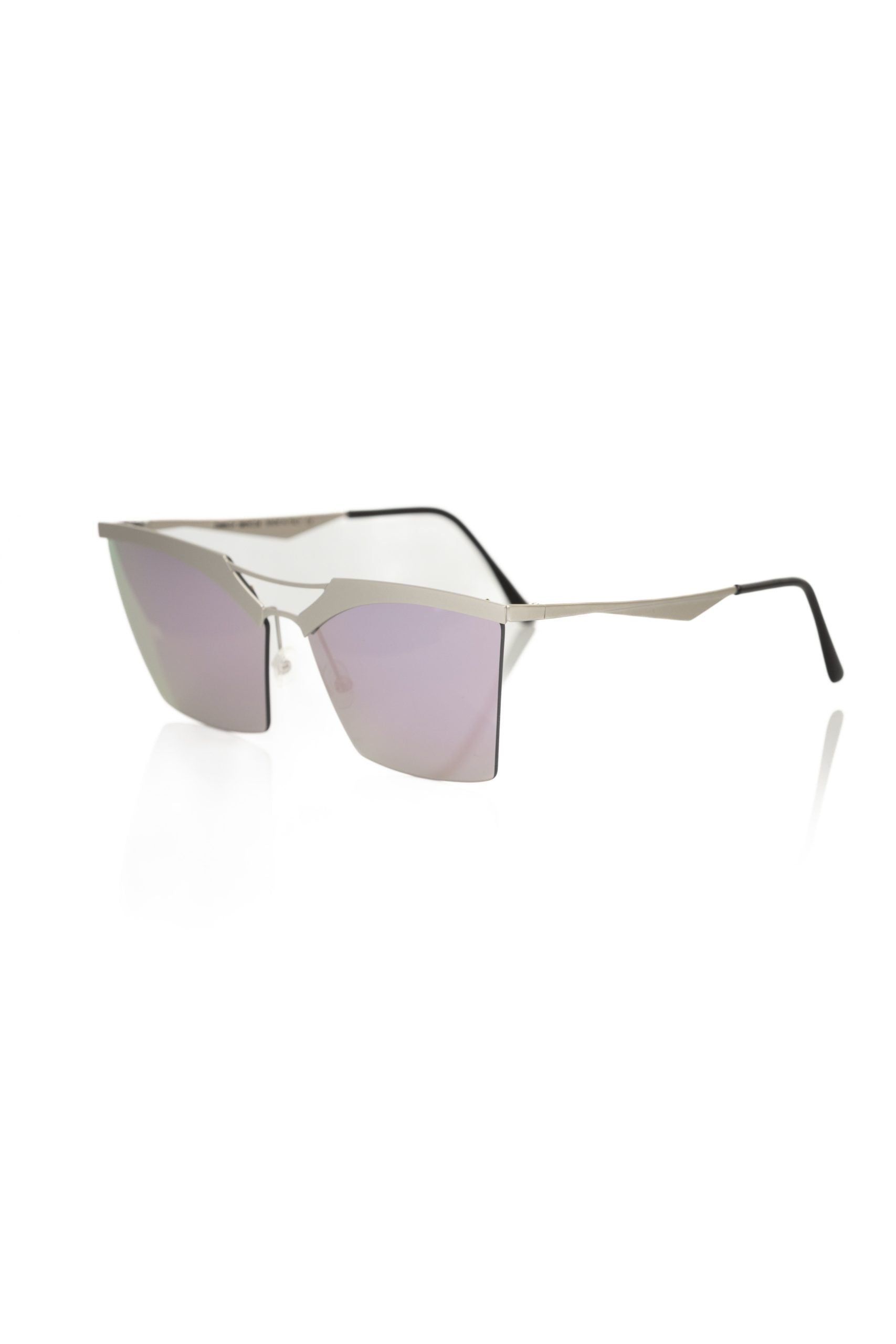 Lunettes Frankie Morello Clubmaster argentées