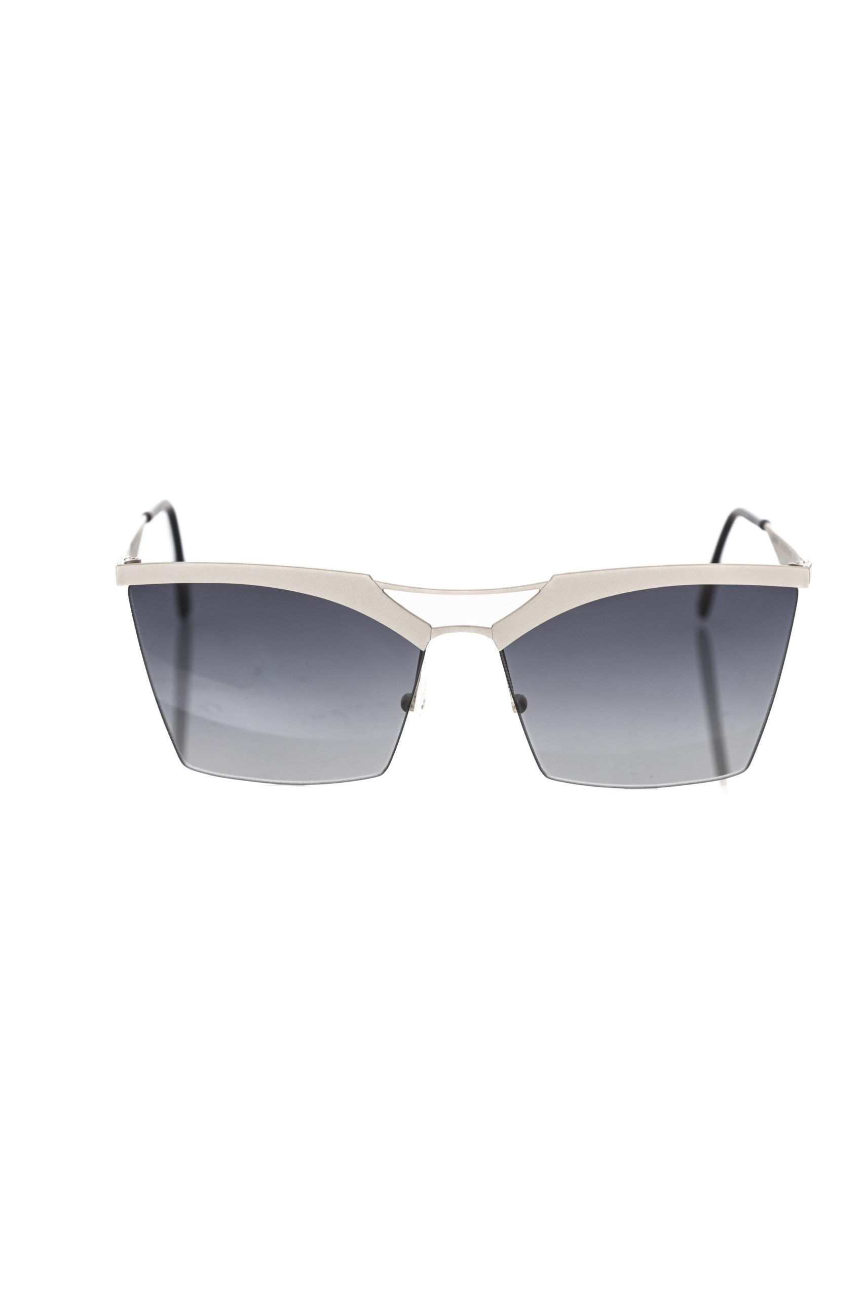 Lunettes Frankie Morello Clubmaster argentées
