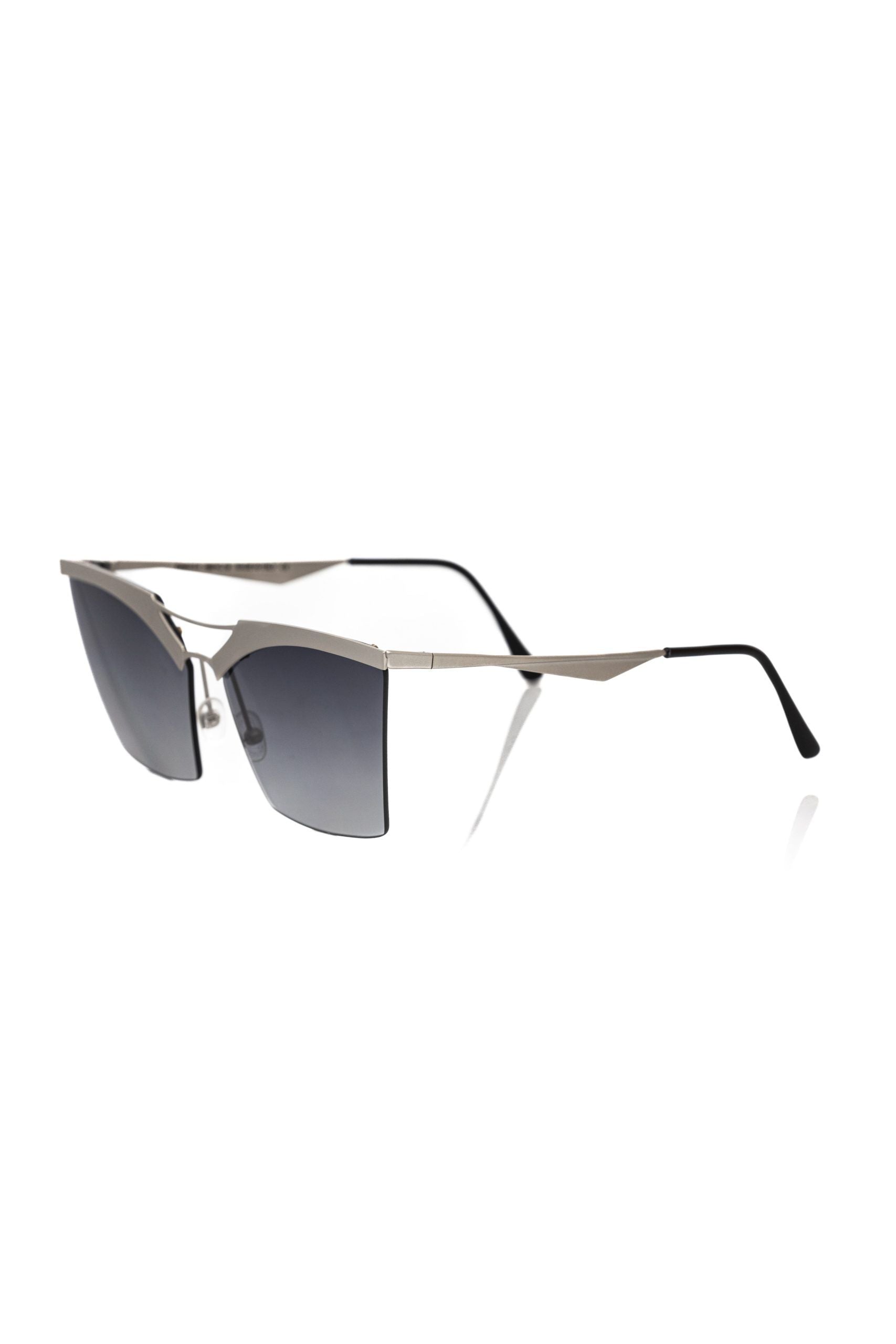 Lunettes Frankie Morello Clubmaster argentées