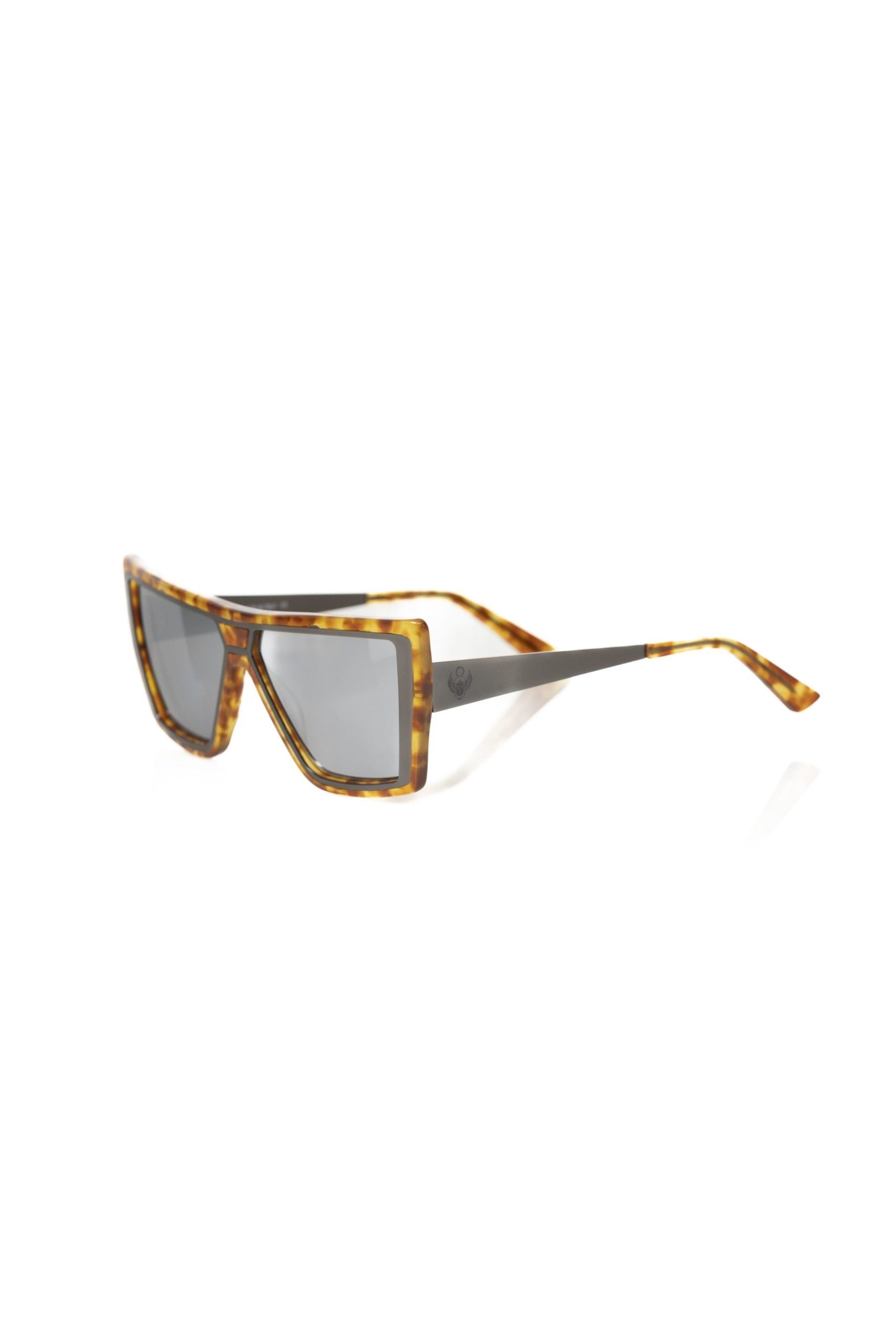 Lunettes Frankie Morello carrées brunes