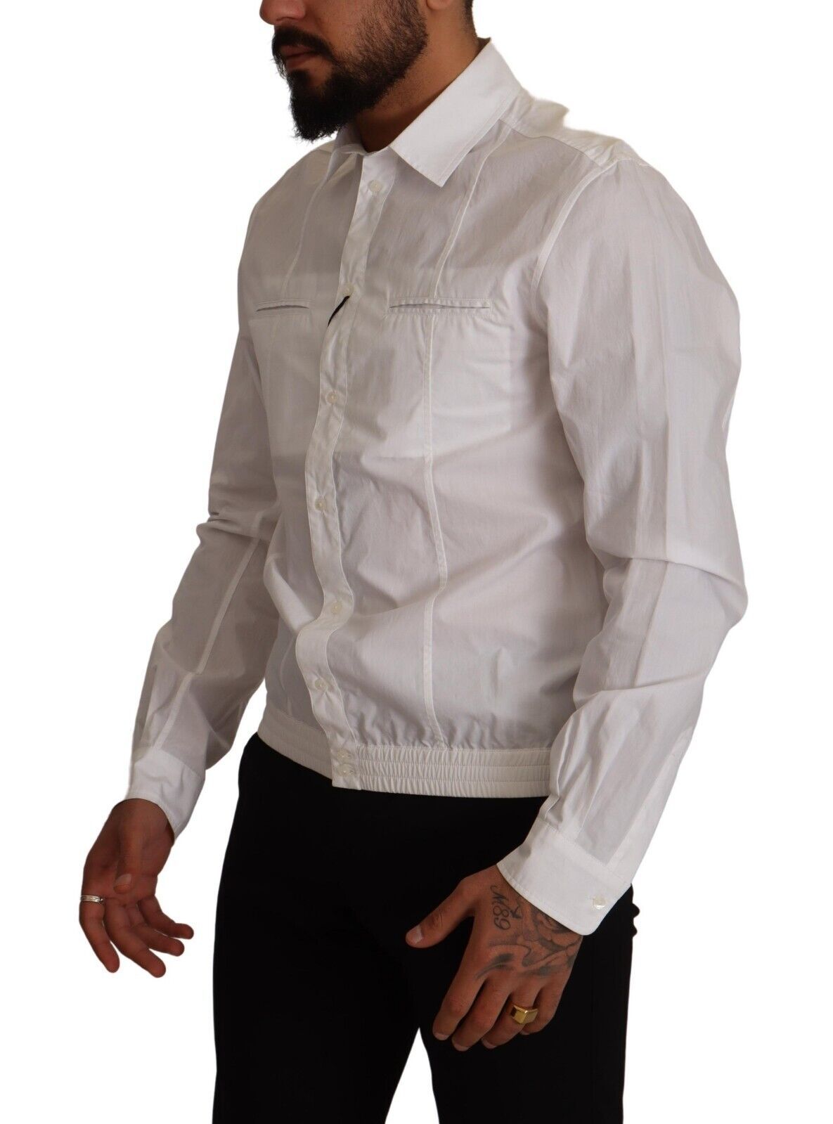Chemise Dolce & Gabbana collier blanche