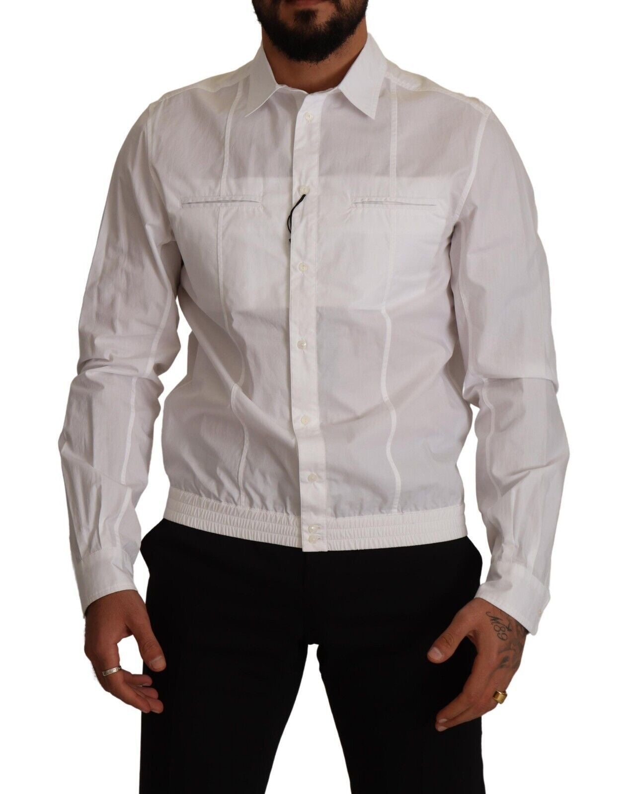Chemise Dolce & Gabbana collier blanche