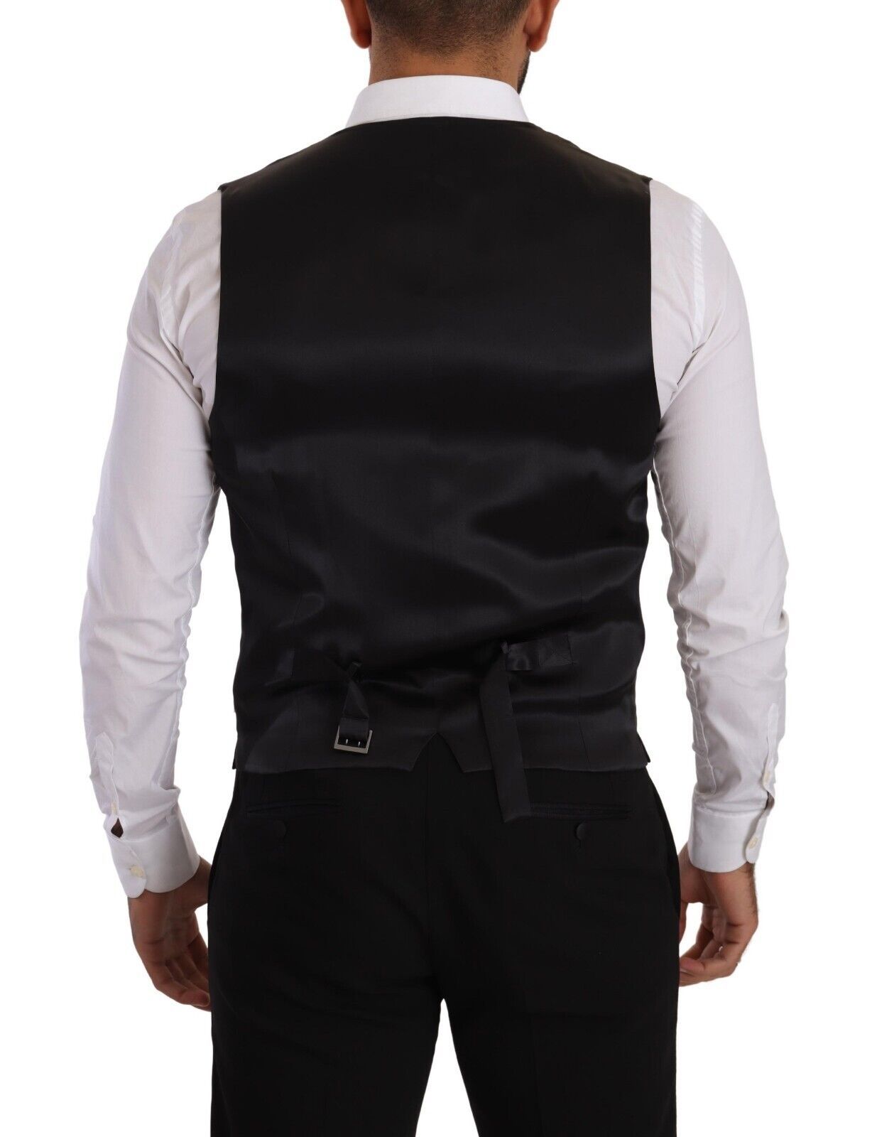 Gilet Dolce & Gabbana noir rayé