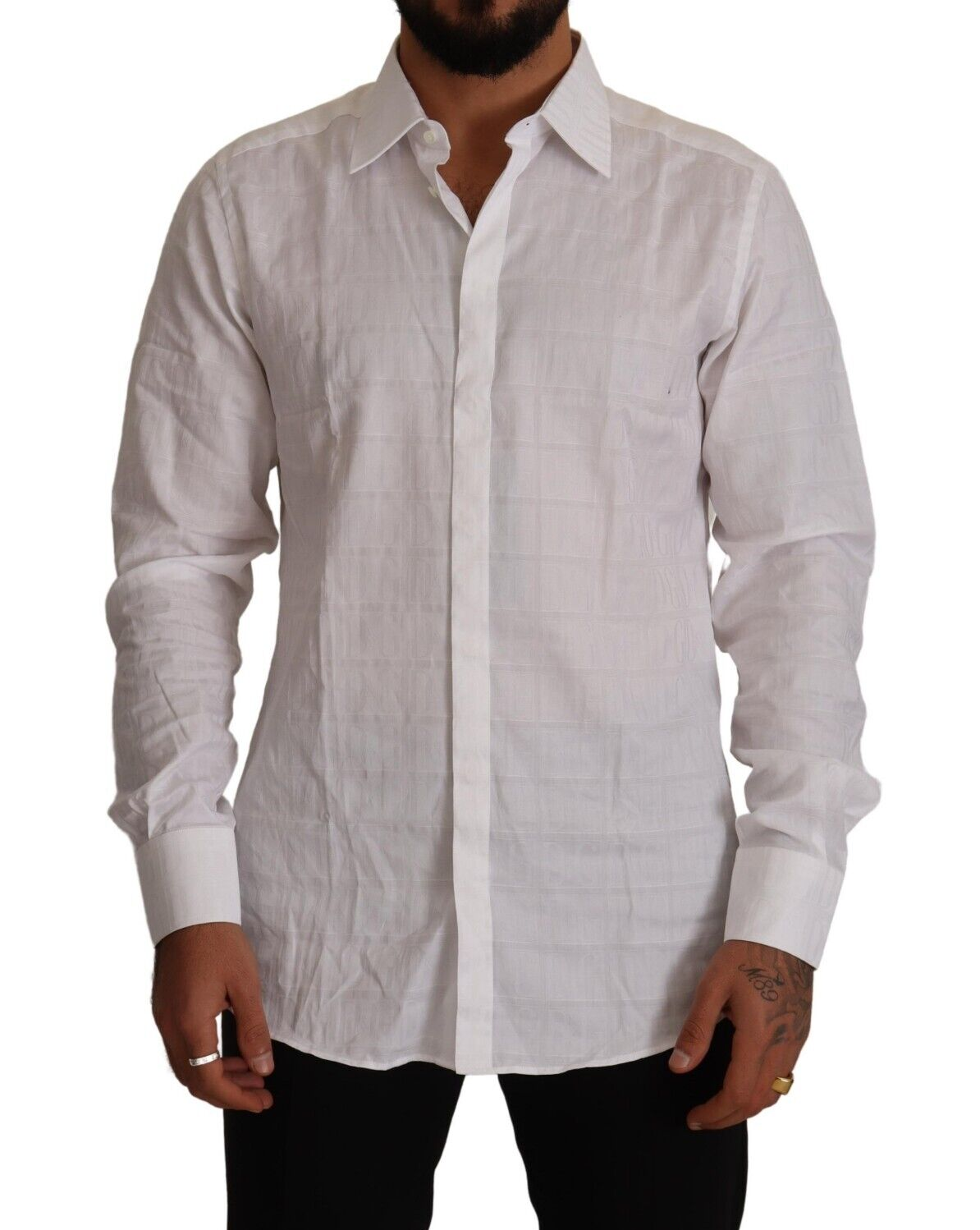 Chemise Dolce & Gabbana GOLD blanche