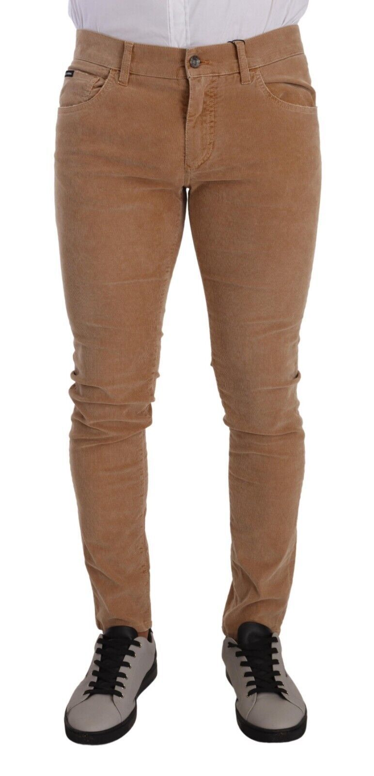 Jean Dolce & Gabbana skinny marron