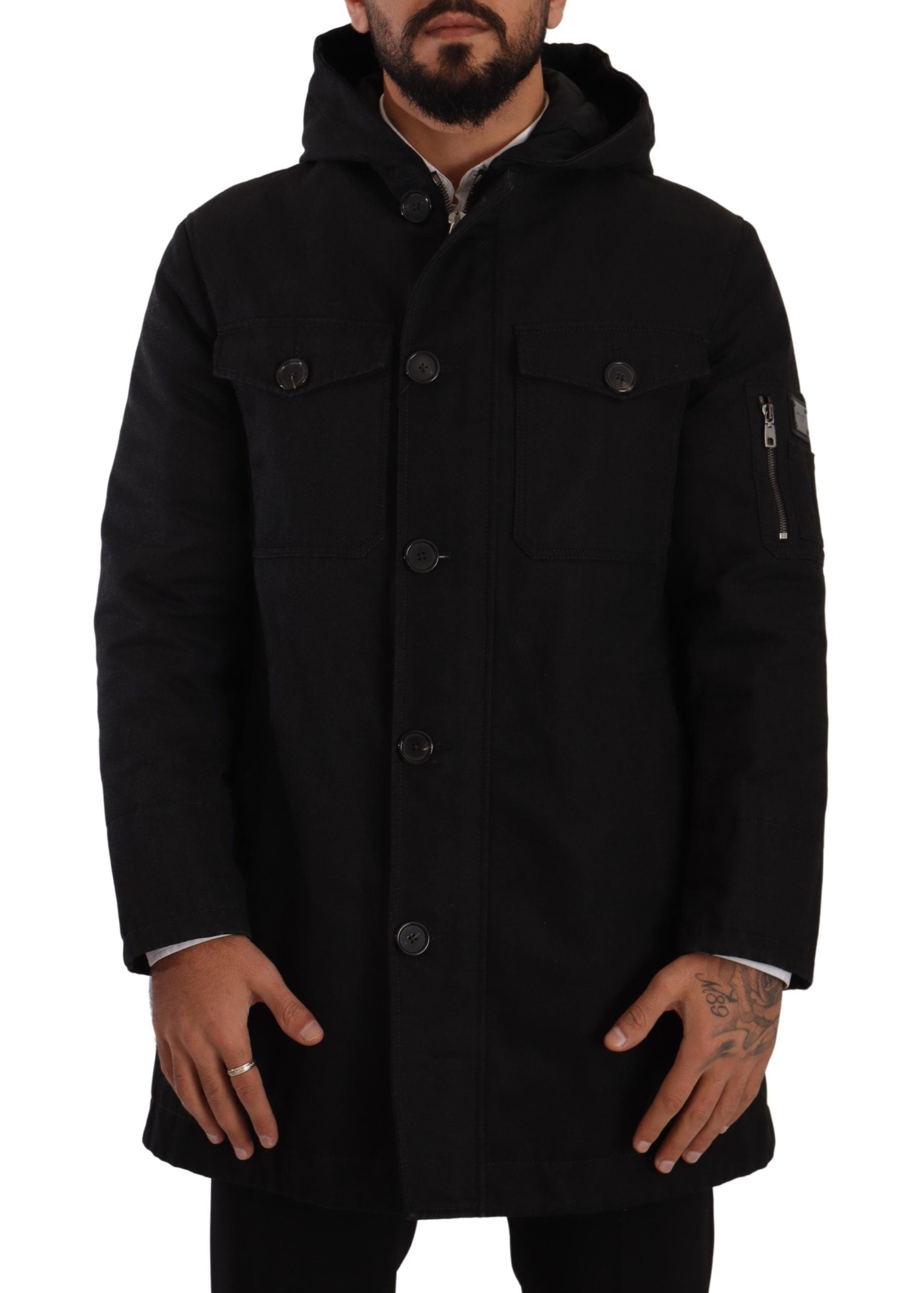 Parka Dolce & Gabbana noire
