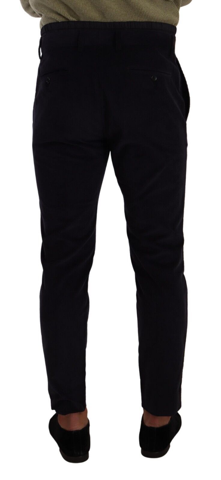 Pantalon Dolce & Gabbana skinny bleu foncé