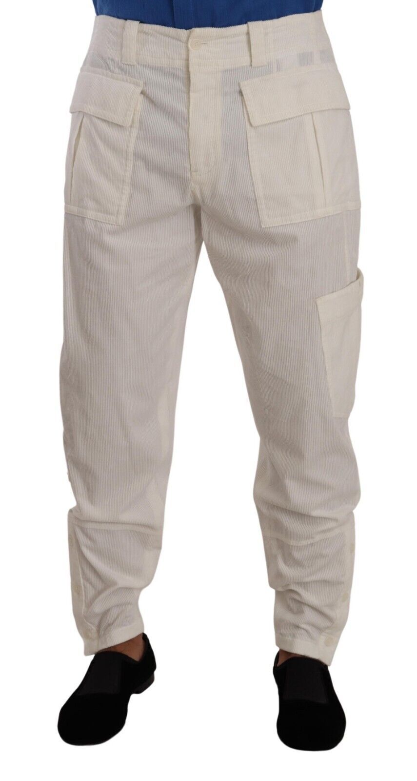 Pantalons Dolce & Gabbana cargo blancs