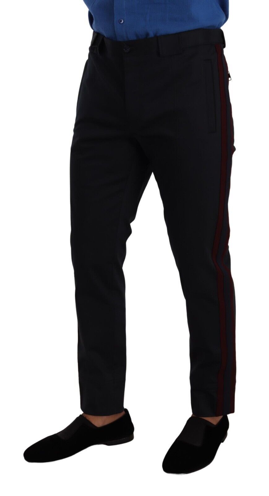 Chino Dolce & Gabbana bleu bordeaux