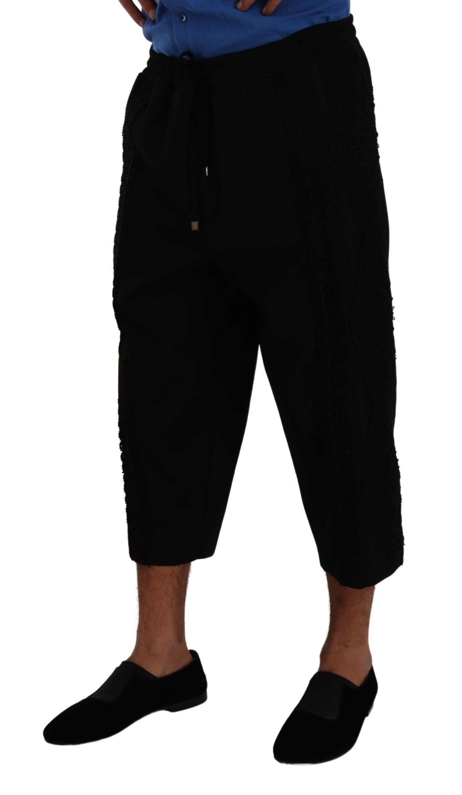 Pantalons courts Dolce & Gabbana noirs