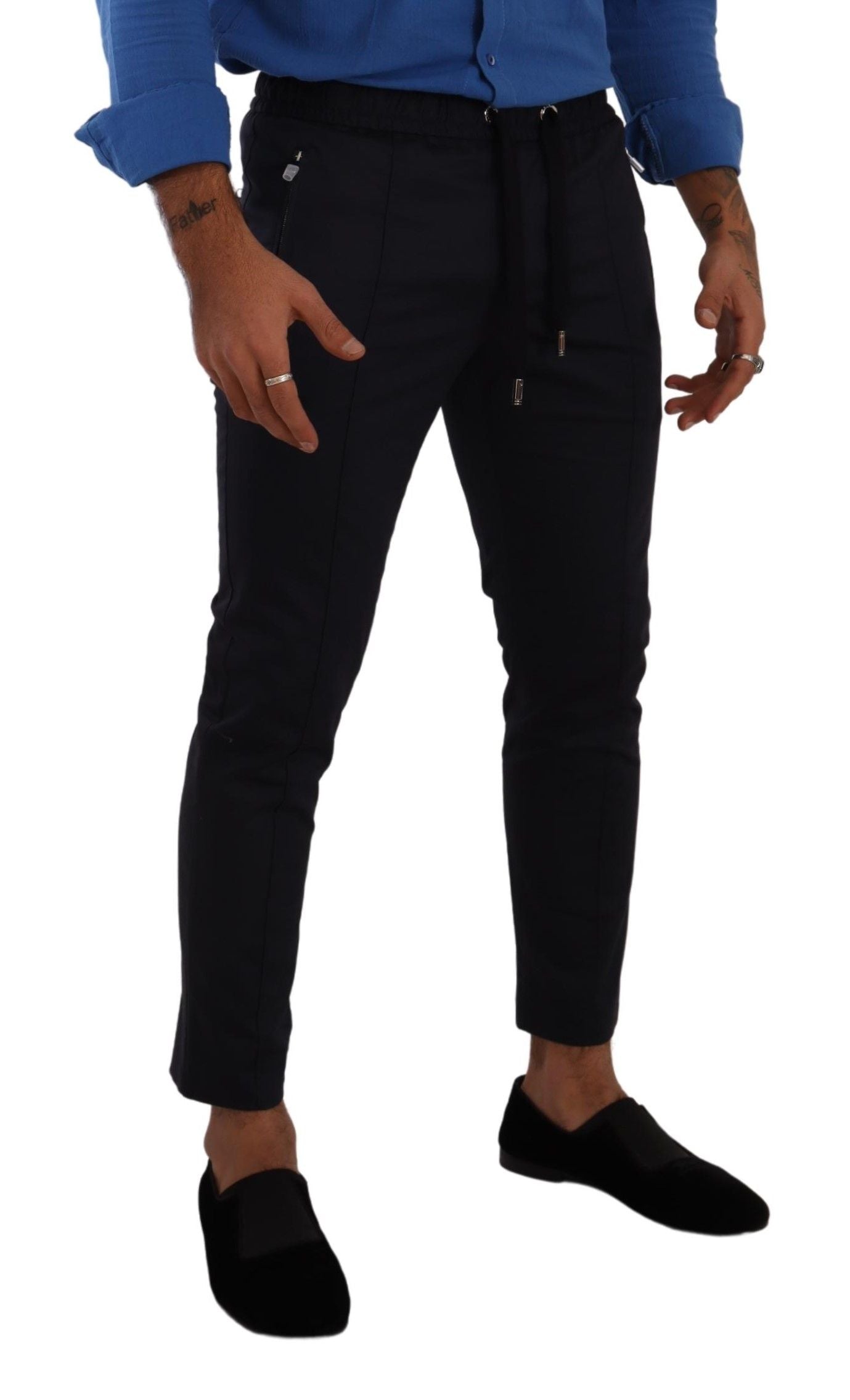 Pantalon DOLCE & GABBANA jogging bleu foncé