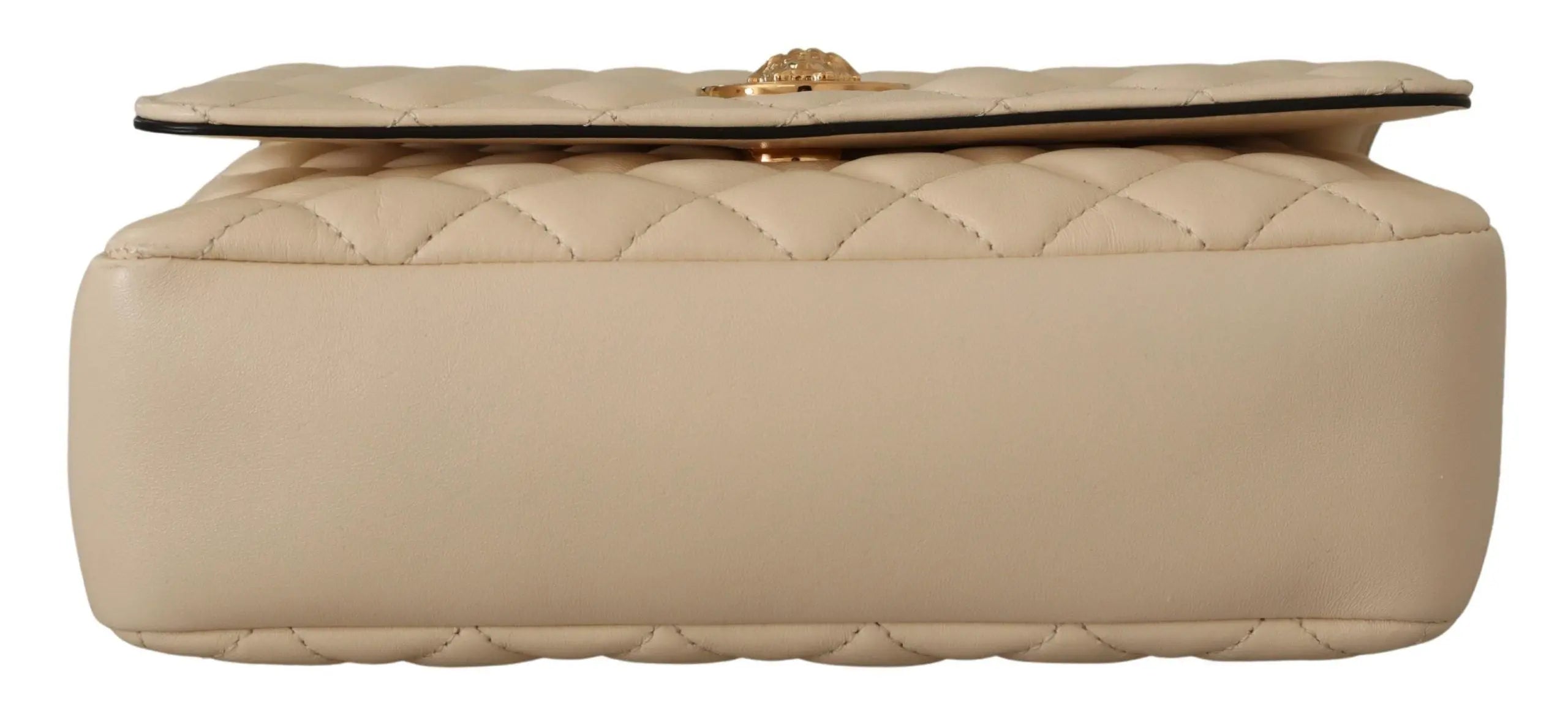 Sac porté épaule Versace doré blanc Versace
