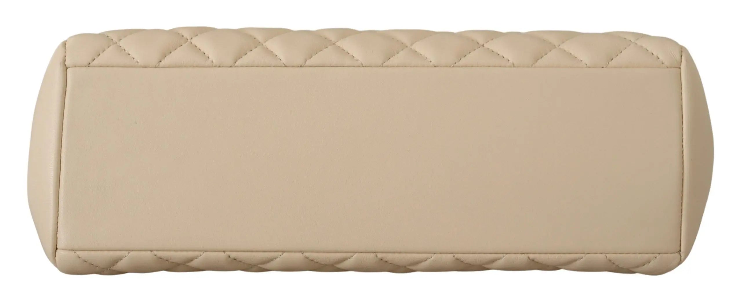 Sac cabas Versace en cuir blanc Versace