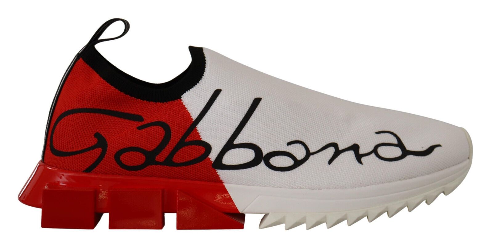 Baskets Dolce & Gabbana Sorrento blanches et rouges