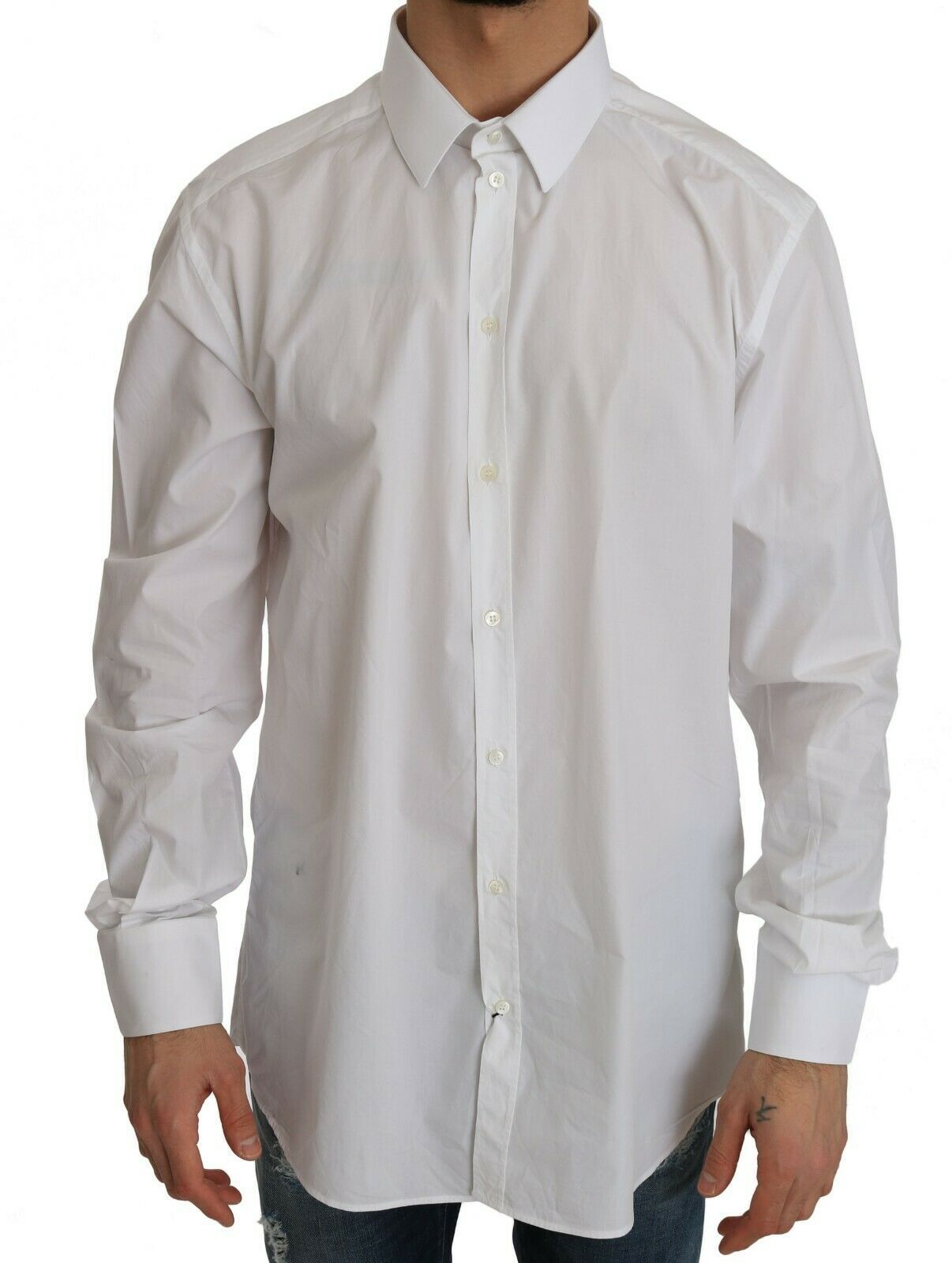 Chemise Dolce & Gabbana GOLD blanche