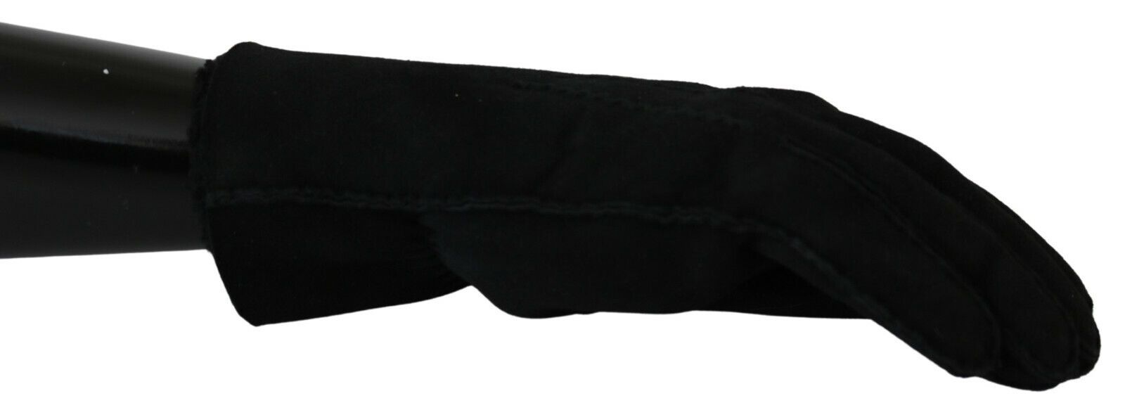 Gants Dolce & Gabbana en cuir noirs