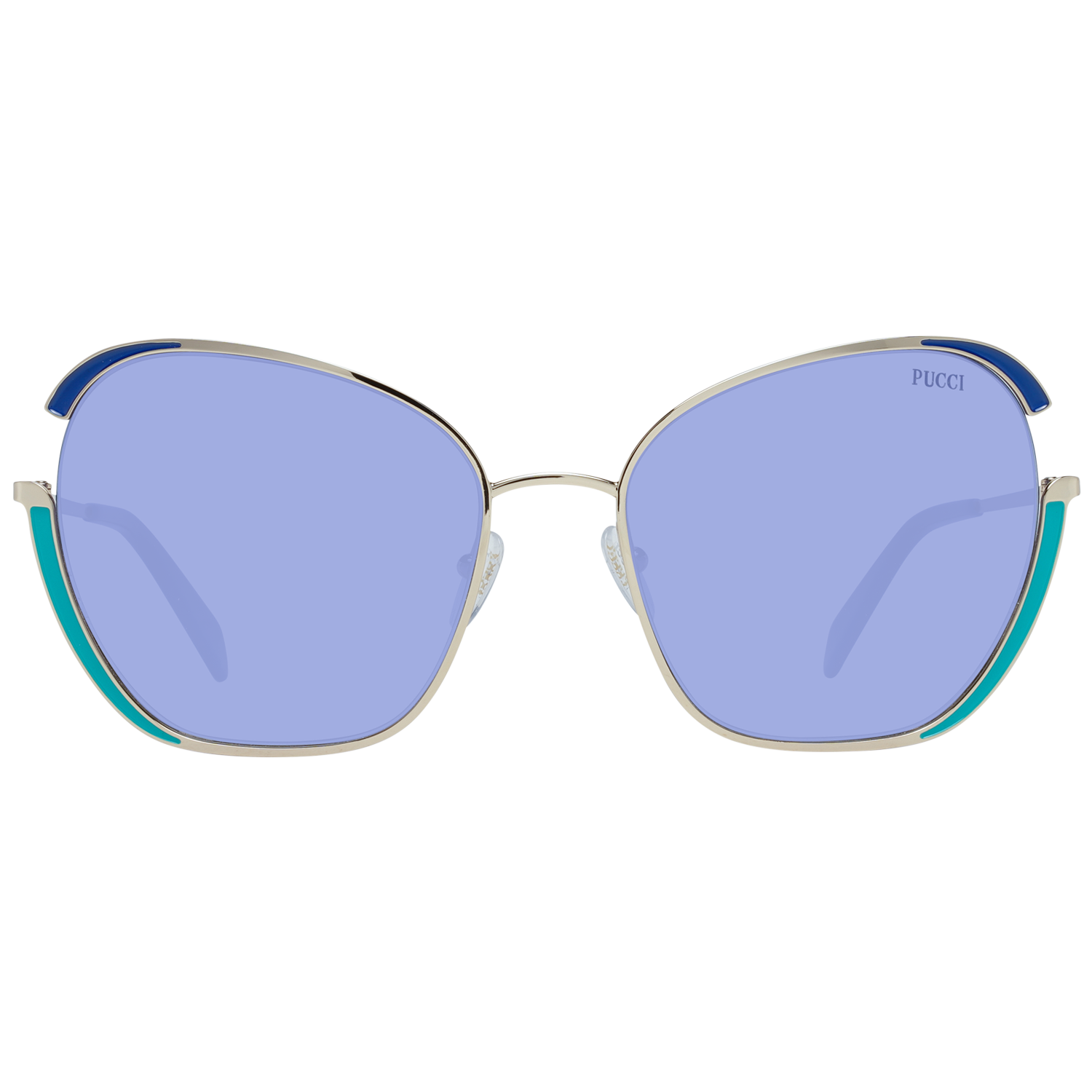 Lunettes de soleil Emilio Pucci dorées