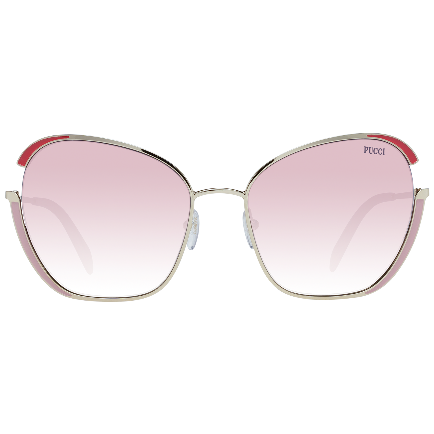 Lunettes de soleil Gold dorées rose