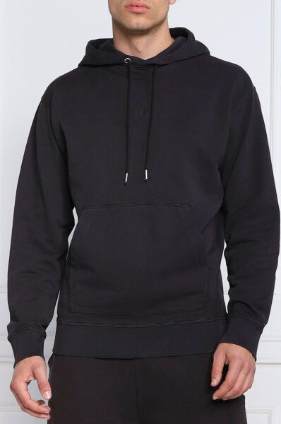 Sweatshirt Hugo Boss à capuche bleu foncé