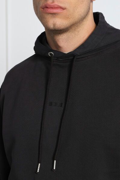 Sweatshirt Hugo Boss à capuche bleu foncé