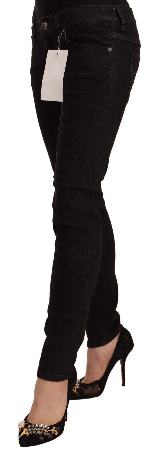 Jeans ACHT Low Waist noirs