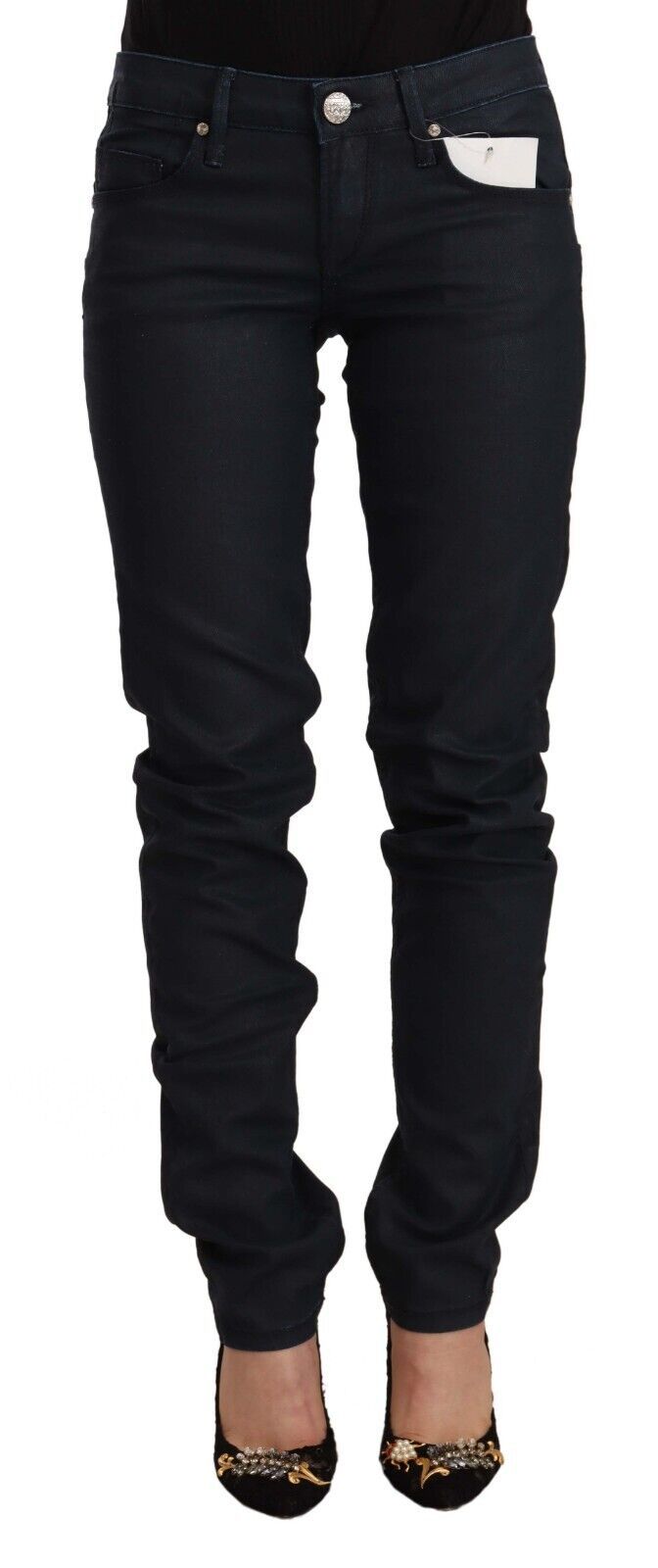 Jeans ACHT Low Waist noirs