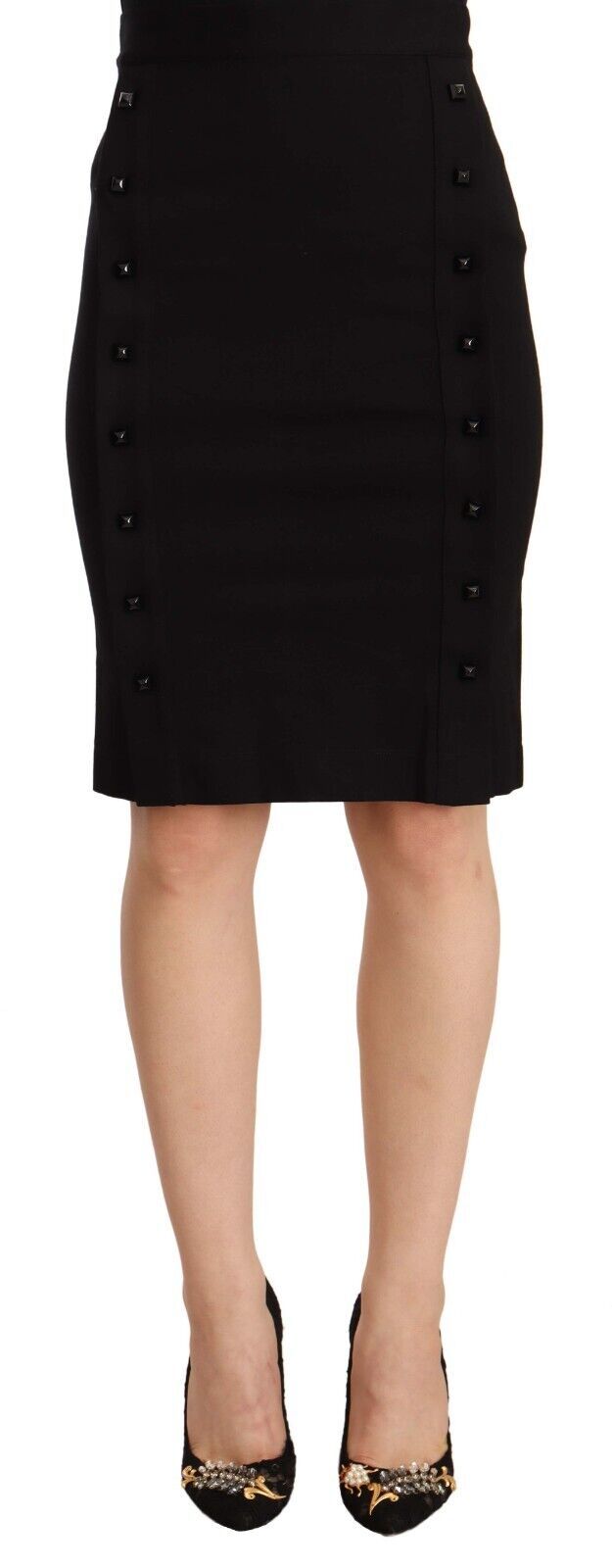 Jupe GF Ferre taille haute noire
