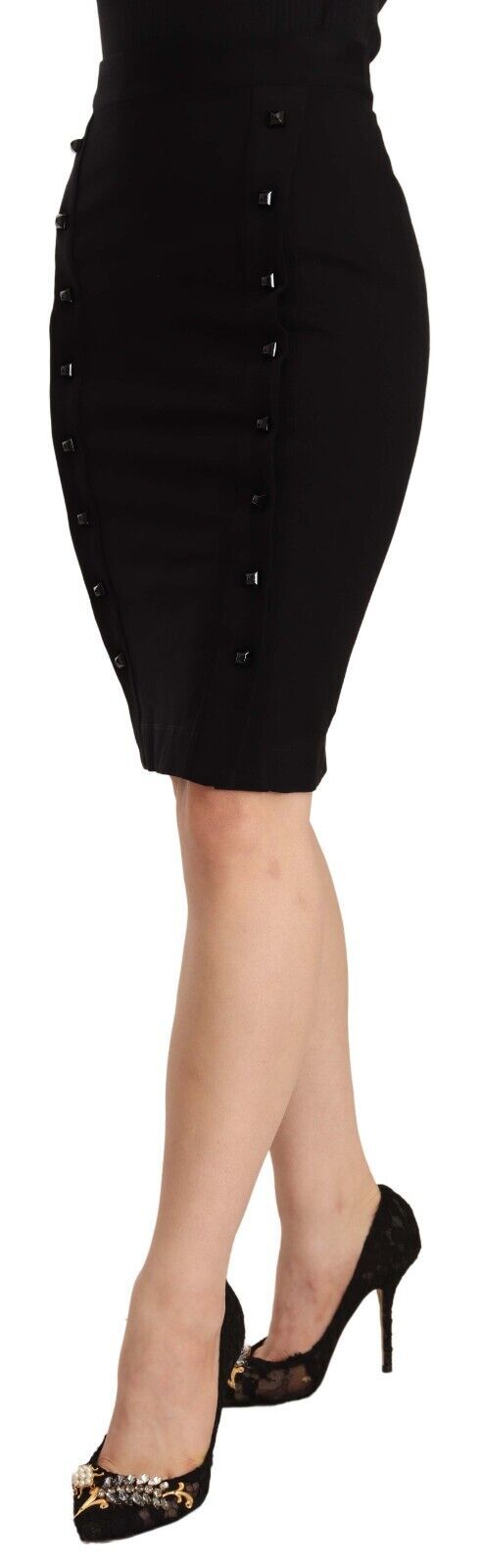 Jupe GF Ferre taille haute noire
