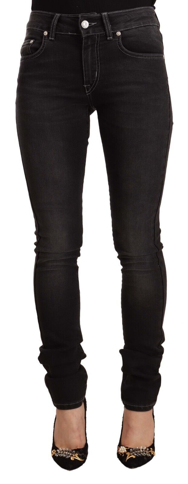 Jean GF Ferre Mid Waist noirs