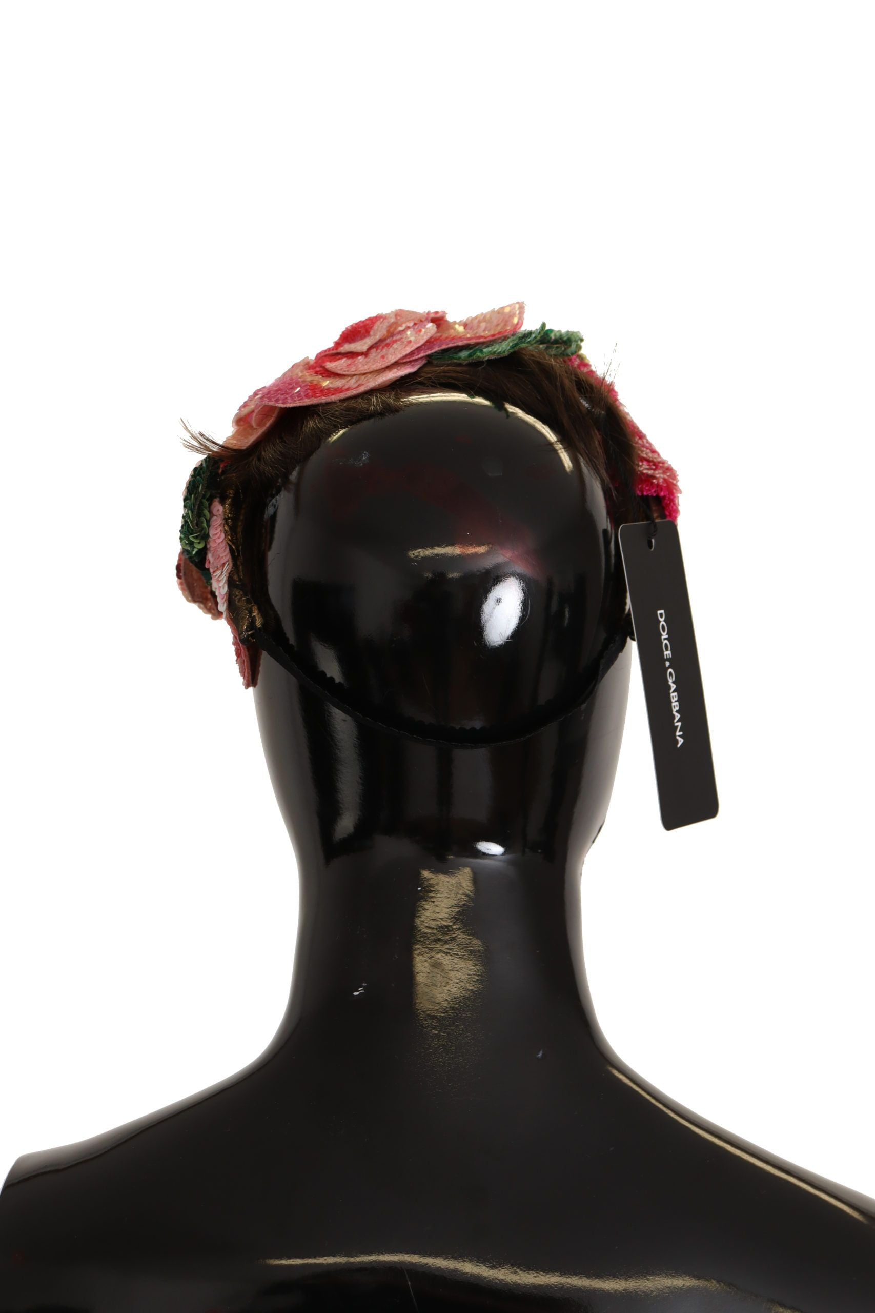 Diadème Dolce & Gabbana multicolore noir