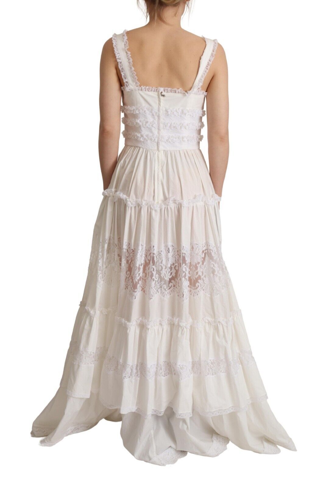 Robe A-line Dolce & Gabbana blanche Dolce & Gabbana