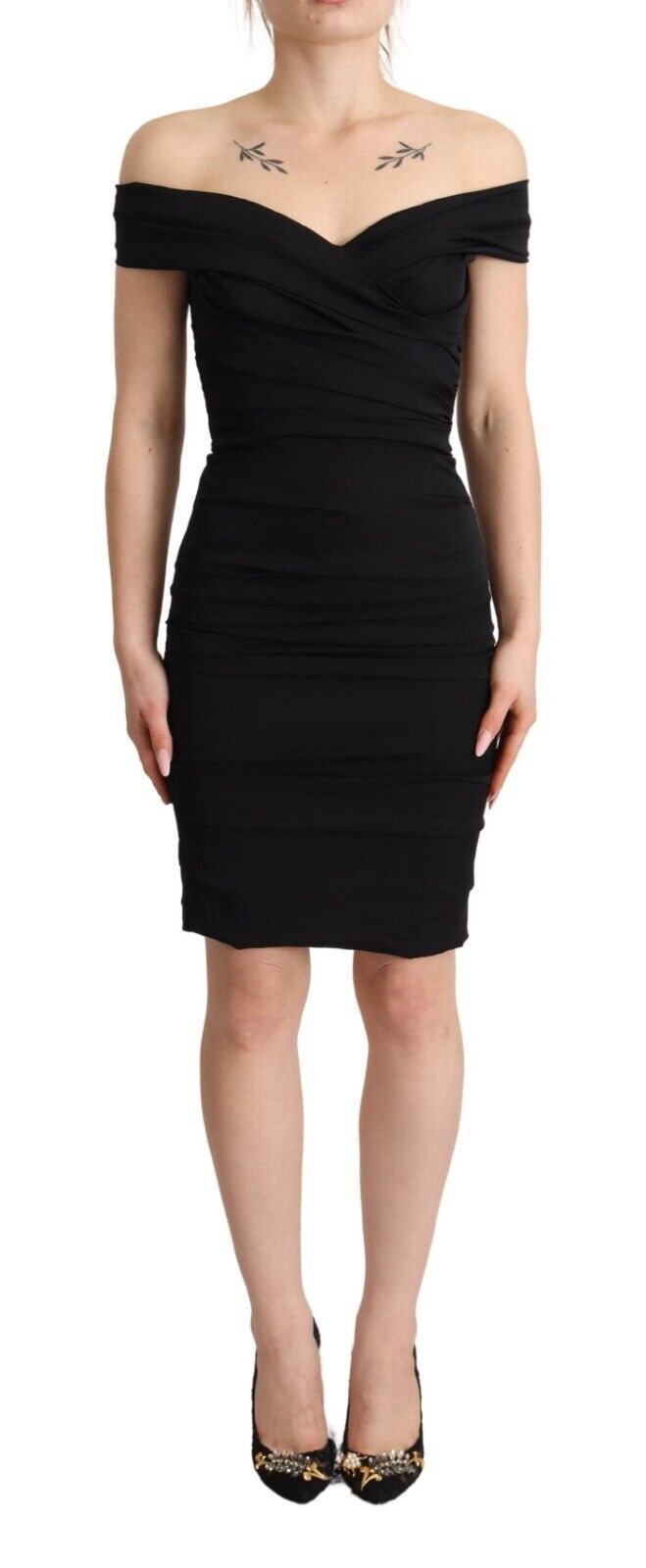 Robe DOLCE & GABBANA Bodycon noire Dolce & Gabbana