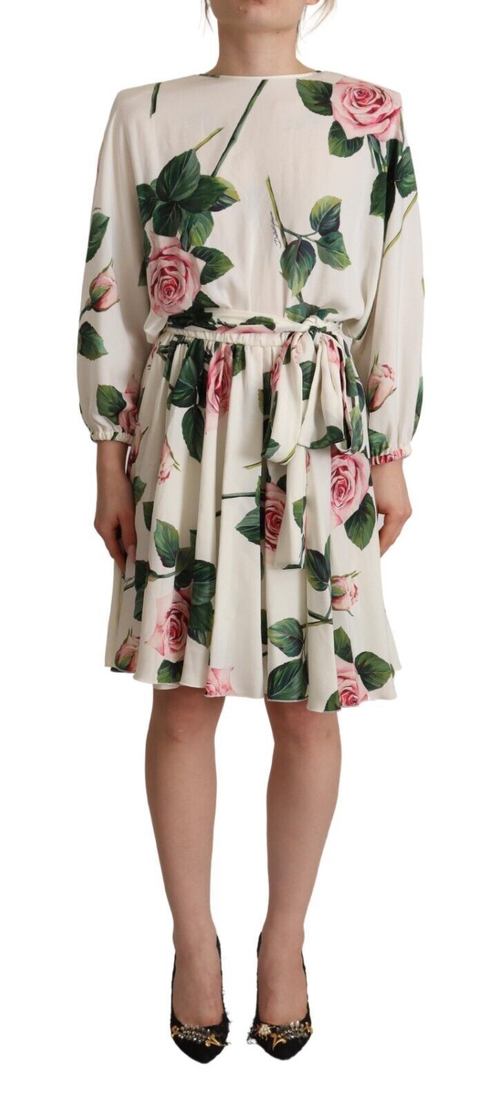 Robe Dolce & Gabbana A-line blanche Dolce & Gabbana