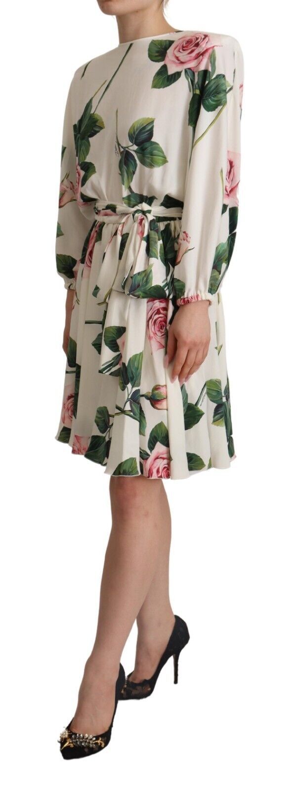 Robe Dolce & Gabbana A-line blanche Dolce & Gabbana