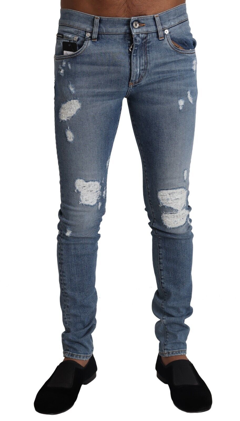 Jeans Dolce & Gabbana tissé bleu clair