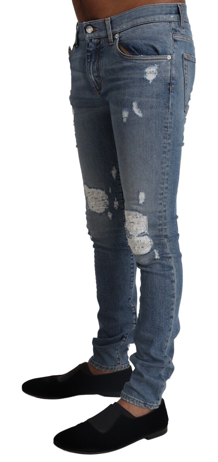 Jeans Dolce & Gabbana tissé bleu clair