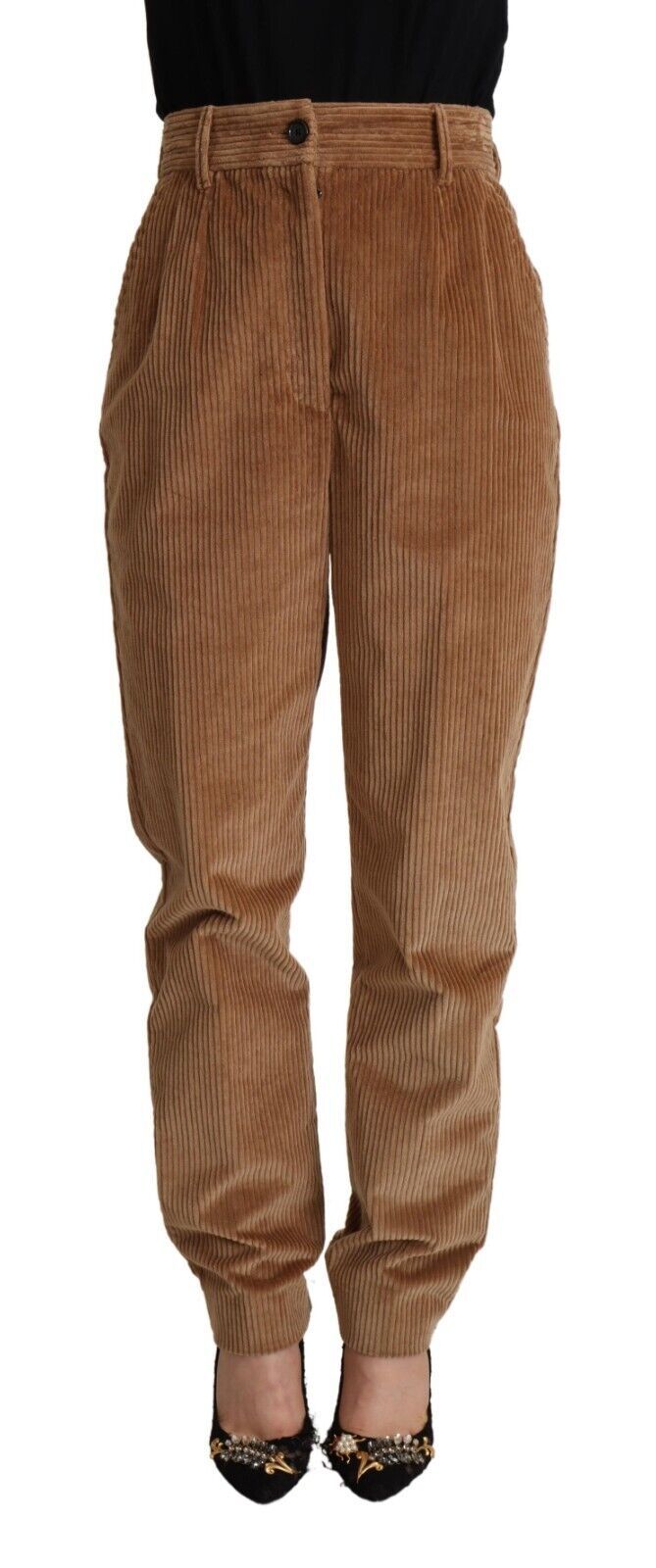 Pantalon Dolce & Gabbana skinny marron